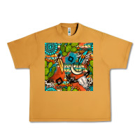 Western Cactus Aztec Seamless Pattern Urban Heavy Tee | Teevron