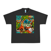 Pigment Black western cactus aztec seamless pattern Urban Heavy Tee - BundleAndBundleShop