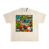 Sandshell western cactus aztec seamless pattern Urban Heavy Tee - BundleAndBundleShop