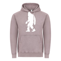 Vintage Zinc bigfoot walking silhouette Vintage Hoodie - artisFamous