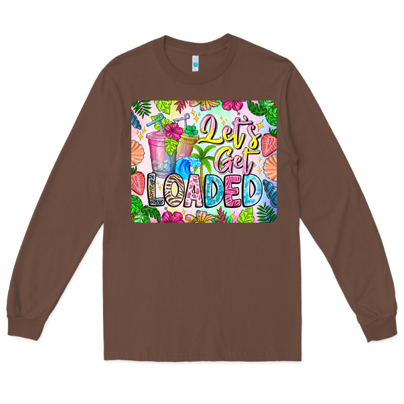 Lets Get Loaded Mouse Pad Long Sleeve Tee by CowhideDigitalArt | Teevron