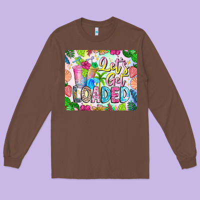 Lets Get Loaded Mouse Pad Long Sleeve Tee Designed By Cowhidedigitalart