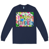 Navy Lets Get Loaded Mouse Pad Long Sleeve Tee - CowhideDigitalArt