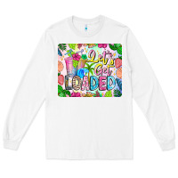 White Lets Get Loaded Mouse Pad Long Sleeve Tee - CowhideDigitalArt