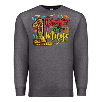 Charcoal Heather My first cinco de mayo Premium Sweatshirt - RanaPortraitStore