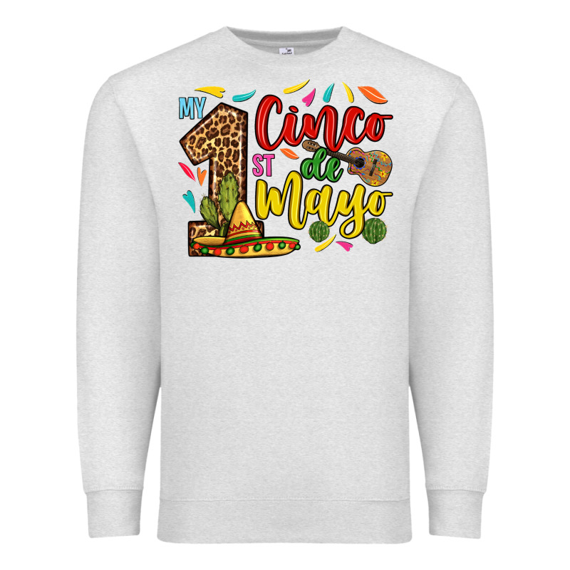 My First Cinco De Mayo Premium Sweatshirt by RanaPortraitStore | Teevron