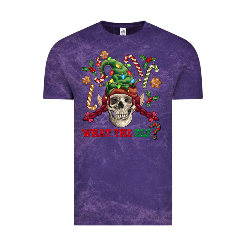 What The Elf Skull Vintage Tee by FaDigitalArtStudio | Teevron