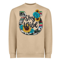 Mushroom western stay wild horsesho Heavyweight Sweatshirt - RanaPortraitStore