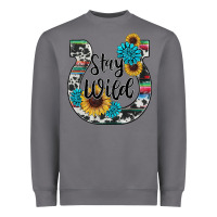 Storm western stay wild horsesho Heavyweight Sweatshirt - RanaPortraitStore