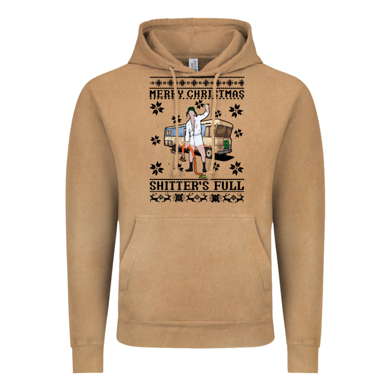 Merry Christmas Shitters Full Vintage Hoodie by artisFamous | Teevron