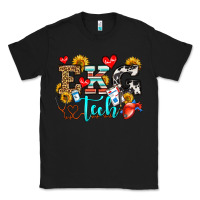 Black ekg tech Classic Tee - OliviaCreatesArt