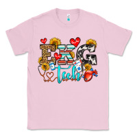 Bubblegum Pink ekg tech Classic Tee - OliviaCreatesArt