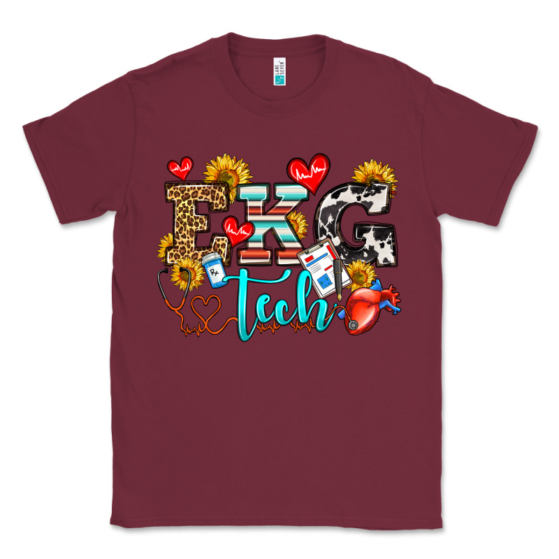 Ekg Tech Classic Tee by OliviaCreatesArt | Teevron