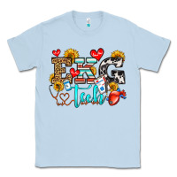 Dusty Blue ekg tech Classic Tee - OliviaCreatesArt