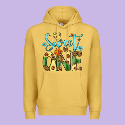 Sweet One Avocado Premium Hoodie Designed By Artiststas