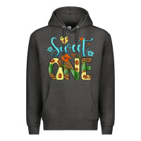 Charcoal Heather sweet one avocado Premium Hoodie - Artiststas