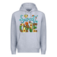 Heather Grey sweet one avocado Premium Hoodie - Artiststas