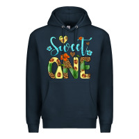 Navy sweet one avocado Premium Hoodie - Artiststas