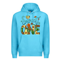 Ocean Blue sweet one avocado Premium Hoodie - Artiststas