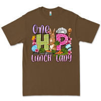 Cacao Easter Day One hip Lunch Lady Premium Tee - OliviaCreatesArt