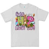 Dove Grey Easter Day One hip Lunch Lady Premium Tee - OliviaCreatesArt