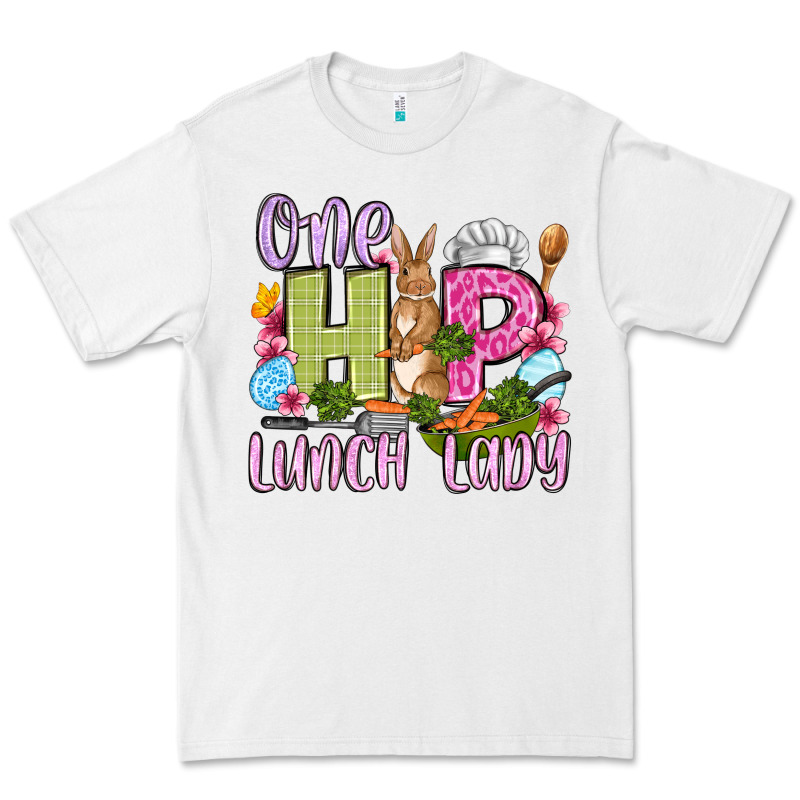 Easter Day One Hip Lunch Lady Premium Tee by OliviaCreatesArt | Teevron