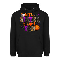 Black little sister biggest fan basketball Heavyweight Hoodie - Jasminsmagicworld