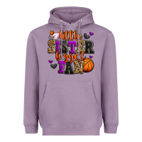 Lavender little sister biggest fan basketball Heavyweight Hoodie - Jasminsmagicworld