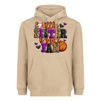 Mushroom little sister biggest fan basketball Heavyweight Hoodie - Jasminsmagicworld