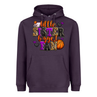 Plum little sister biggest fan basketball Heavyweight Hoodie - Jasminsmagicworld