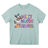 Don't Worry Be Happy Easter Heavy Core Tee | Teevron