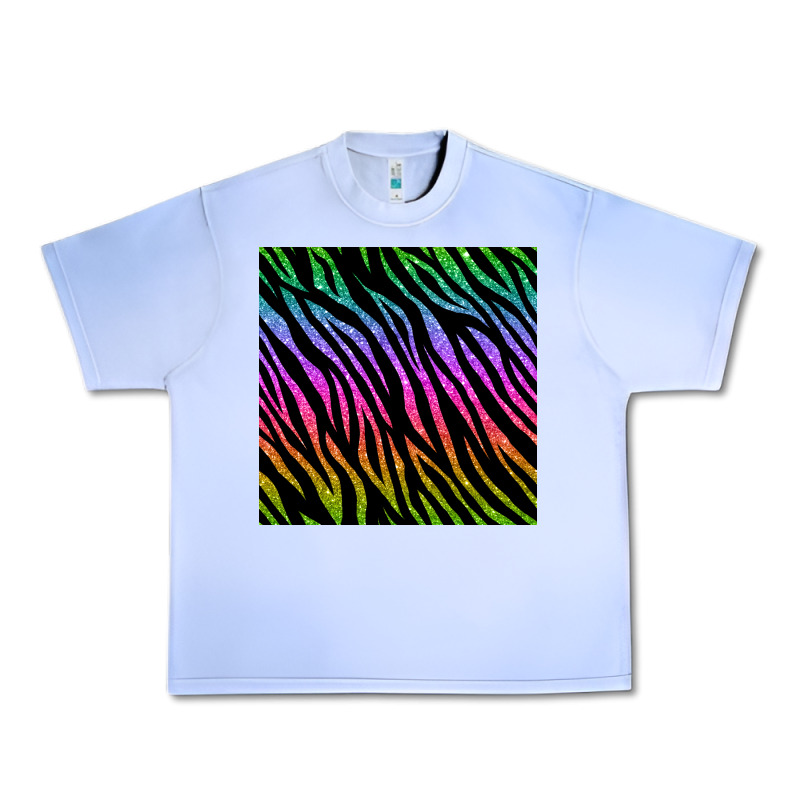 Zebra Glitter Seamless Pattern Urban Heavy Tee by BundleAndBundleShop | Teevron