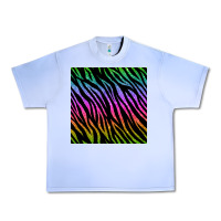 Grape Ice zebra glitter seamless pattern Urban Heavy Tee - BundleAndBundleShop
