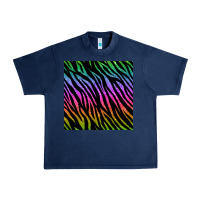Navy zebra glitter seamless pattern Urban Heavy Tee - BundleAndBundleShop