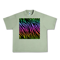 Oil Green zebra glitter seamless pattern Urban Heavy Tee - BundleAndBundleShop