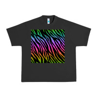 Pigment Black zebra glitter seamless pattern Urban Heavy Tee - BundleAndBundleShop