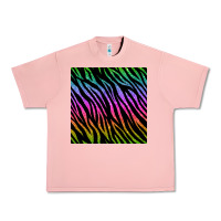 Salmon zebra glitter seamless pattern Urban Heavy Tee - BundleAndBundleShop