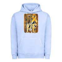 Pigment Grape Ice finding the cure starts with hope childhood cancer awareness  with bac Urban Hoodie - Jasminsmagicworld