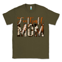 Army Green football mom Classic Tee - Jasminsmagicworld