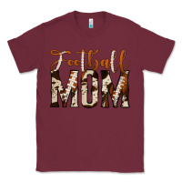 Burgundy football mom Classic Tee - Jasminsmagicworld