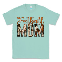 Seafoam football mom Classic Tee - Jasminsmagicworld