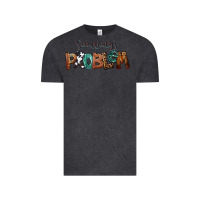 Vintage Black Somebody's Problem Vintage Tee - FaDigitalArtStudio