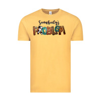 Vintage Mustard Somebody's Problem Vintage Tee - FaDigitalArtStudio