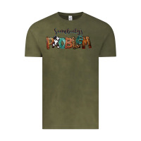 Vintage Olive Somebody's Problem Vintage Tee - FaDigitalArtStudio