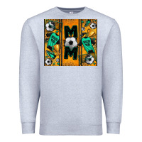 Heather Grey soccer mom tumbler Premium Sweatshirt - Jasminsmagicworld