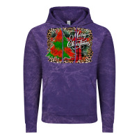 Cloud Purple merry Christmas trees Vintage Hoodie - CowhideDigitalArt