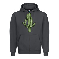 Smoke cactus Zipper Hoodie - JahusDesignShop