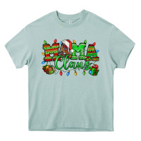 Arona Mama claus christmas lights and gifts mother's day Heavy Core Tee - HowdyJamesFarm