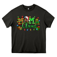 Asphalt Mama claus christmas lights and gifts mother's day Heavy Core Tee - HowdyJamesFarm