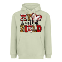 Matcha my heart is on that field baseball Heavyweight Hoodie - Jasminsmagicworld